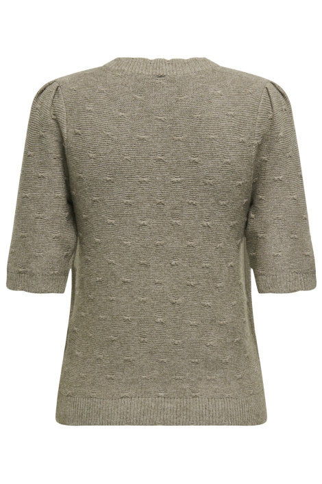 Only onlkatia ss structure o-neck cc knt